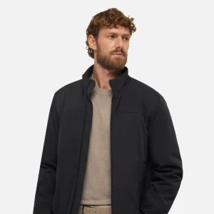 Vincit Man Bomber Jacket Negra – Chaqueta Hombre Casual