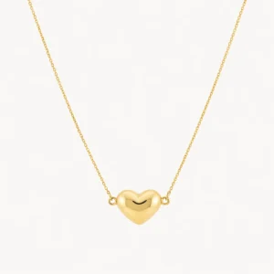 COLLAR CORAZON CON VOLUMEN