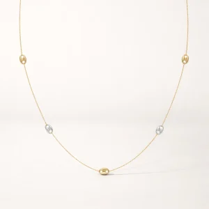 COLLAR ESLABONES BICOLOR LENE