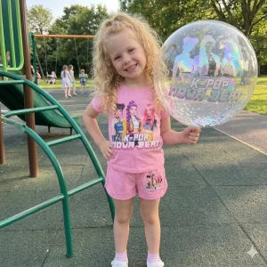 Conjunto verano en rosa  K- Pop