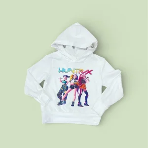Sudadera blanca primavera k-Pop - Pronta moda