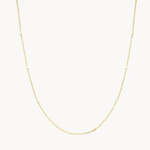 CADENA MACIZA CON CUBOS BERTINA 40CM