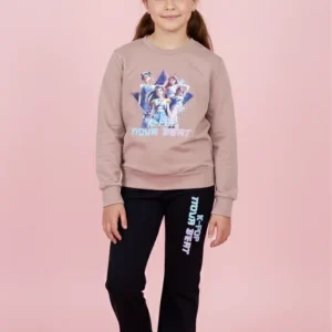 Chandal con pantalón negro K- Pop - Pronta Moda