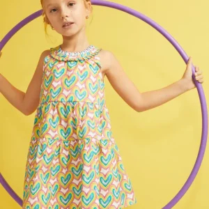 Vestido niña de corazones - Newness 2025