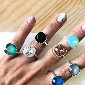 Anillo Grace plateado