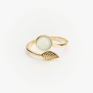 Anillo Paloma con aventurina