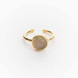 Anillo Solo con  piedra natural