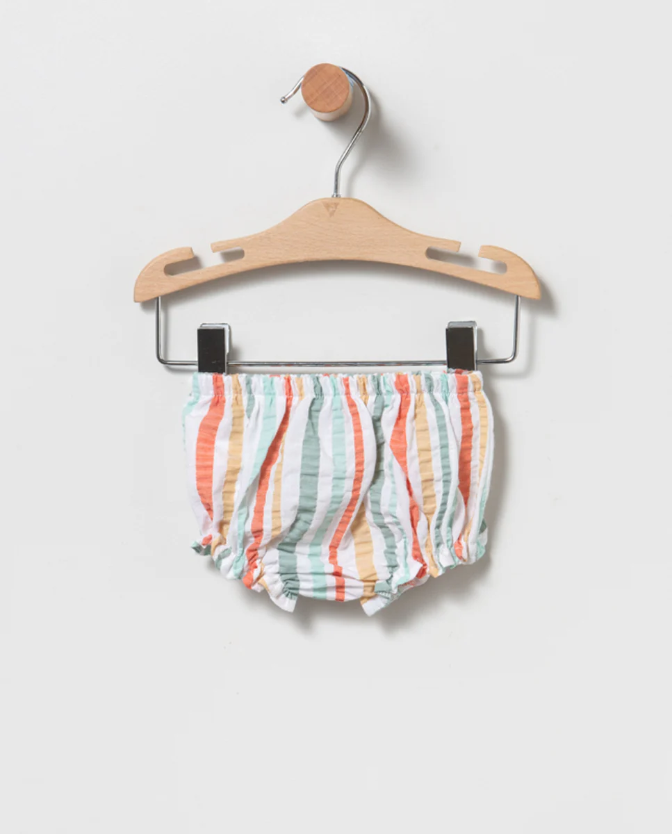 Blusa + braguita de bebé niña - Primavera verano 2024 Coco Acqua - Imagen 5