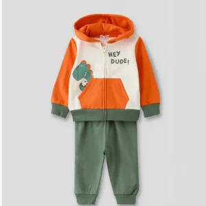 Chándal niño con chaqueta con cremallera - Street Monkey