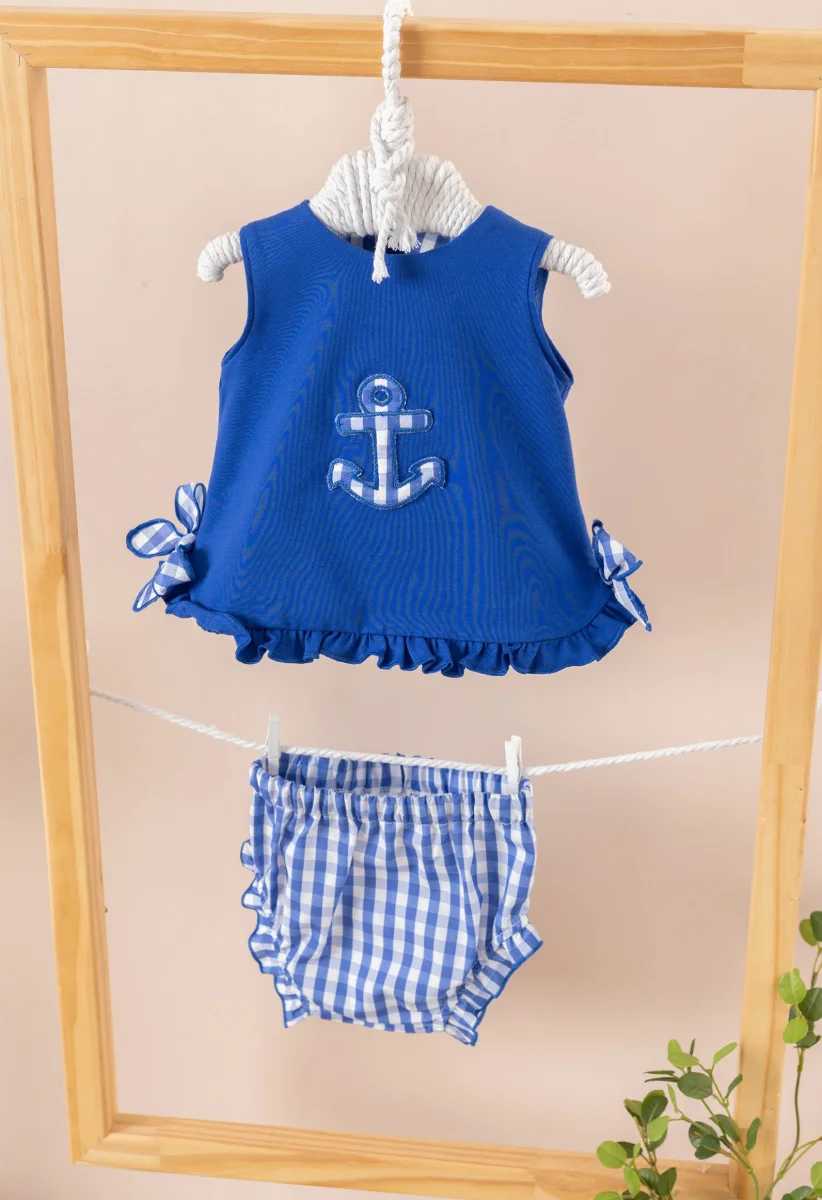 Jesusito de niña en color azulón - Cuka verano 2024 - Imagen 3