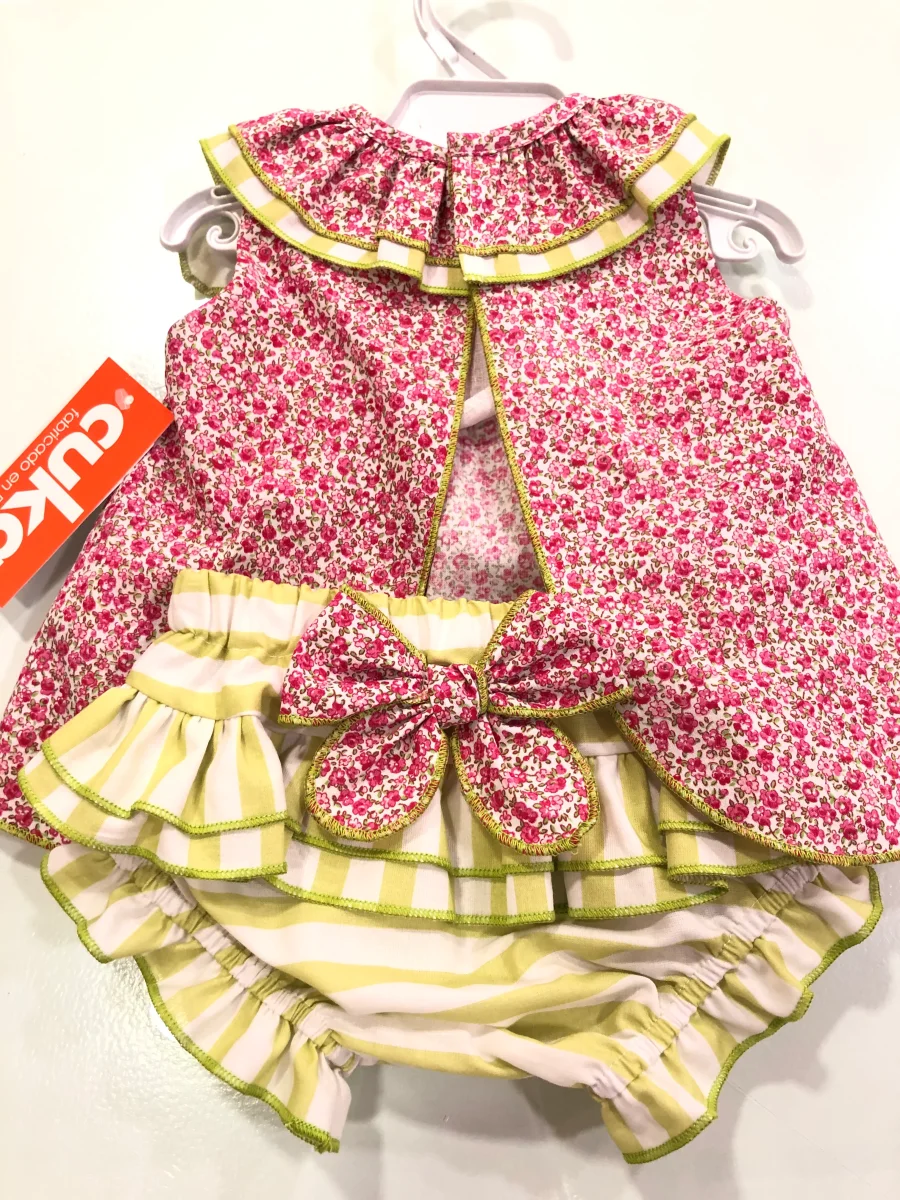 Jesusito en tonos pistacho y fucsia - Cuka verano 2024 - Imagen 3