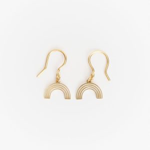 Pendientes de arcoiris de colgar